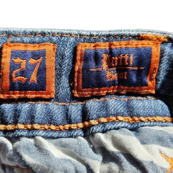 Rock Revival Women's Denim Patti Embroidered Flap Pocket Boot Jeans Size 27 - Picture 11 of 16